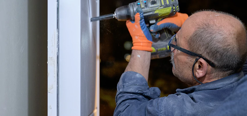 Rim Peephole Cam Installation in Granite City, Illinois
